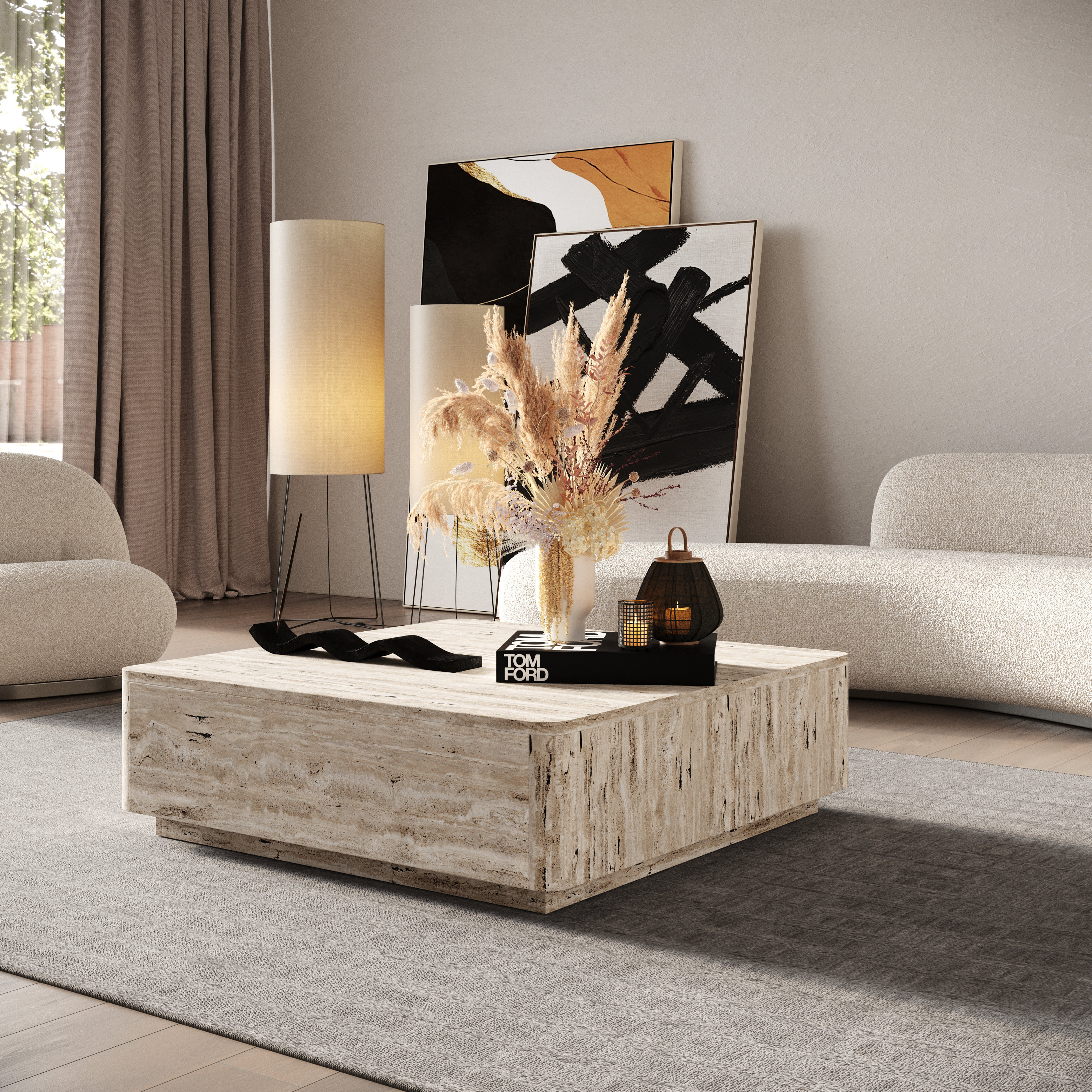 Wildon Home® Totka Square Coffee Table & Reviews - Wayfair Canada